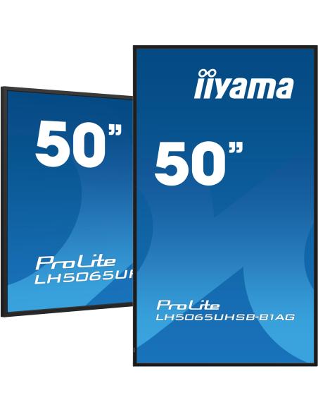 iiyama ProLite LH5065UHSB-B1AG 50" Pantalla Interactiva VA 4K Ultra HD Negro