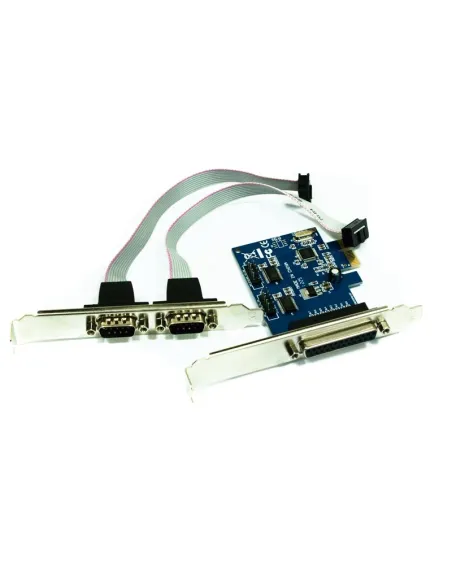 approx! PCIE1P2S tarjeta 2 Serie/1 Paralelo PCI-E