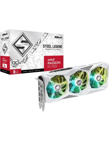 Asrock AMD Radeon RX 7600 Steel Legend OC 8GB GDDR6