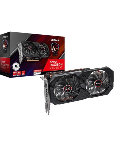 Asrock AMD Radeon RX 6500 XT Phantom Gaming D OC 4 GB GDDR6