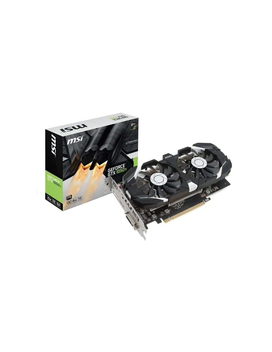 MSI GeForce GTX 1050 Ti GT OC 4GB GDDR5