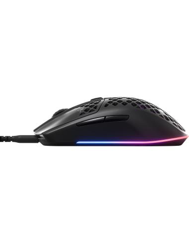 SteelSeries Aerox 3 (2022) Onyx Ratón Gaming con Cable 8500 DPI Negro