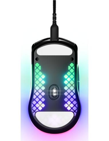 SteelSeries Aerox 3 (2022) Onyx Ratón Gaming con Cable 8500 DPI Negro