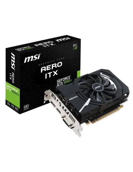 MSI GeForce GTX 1050 Ti Aero ITX OC 4GB DDR5