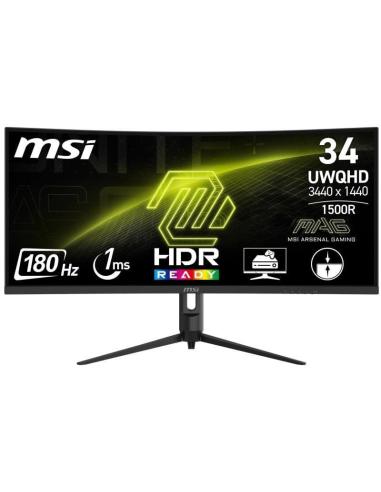 Monitor MSI MAG 342CQR E2 34" LED VA UltraWide QHD 180Hz Curva