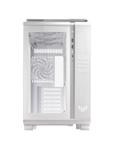 Asus TUF Gaming GT502 PLUS Midi Tower ATX Doble Cristal Templado USB-C Blanca