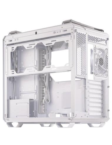 Asus TUF Gaming GT502 PLUS Midi Tower ATX Doble Cristal Templado USB-C Blanca