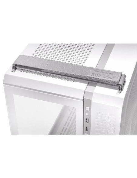 Asus TUF Gaming GT502 PLUS Midi Tower ATX Doble Cristal Templado USB-C Blanca