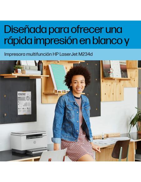 HP LaserJet M234D Impresora Láser Multifunción Monocromo Blanca