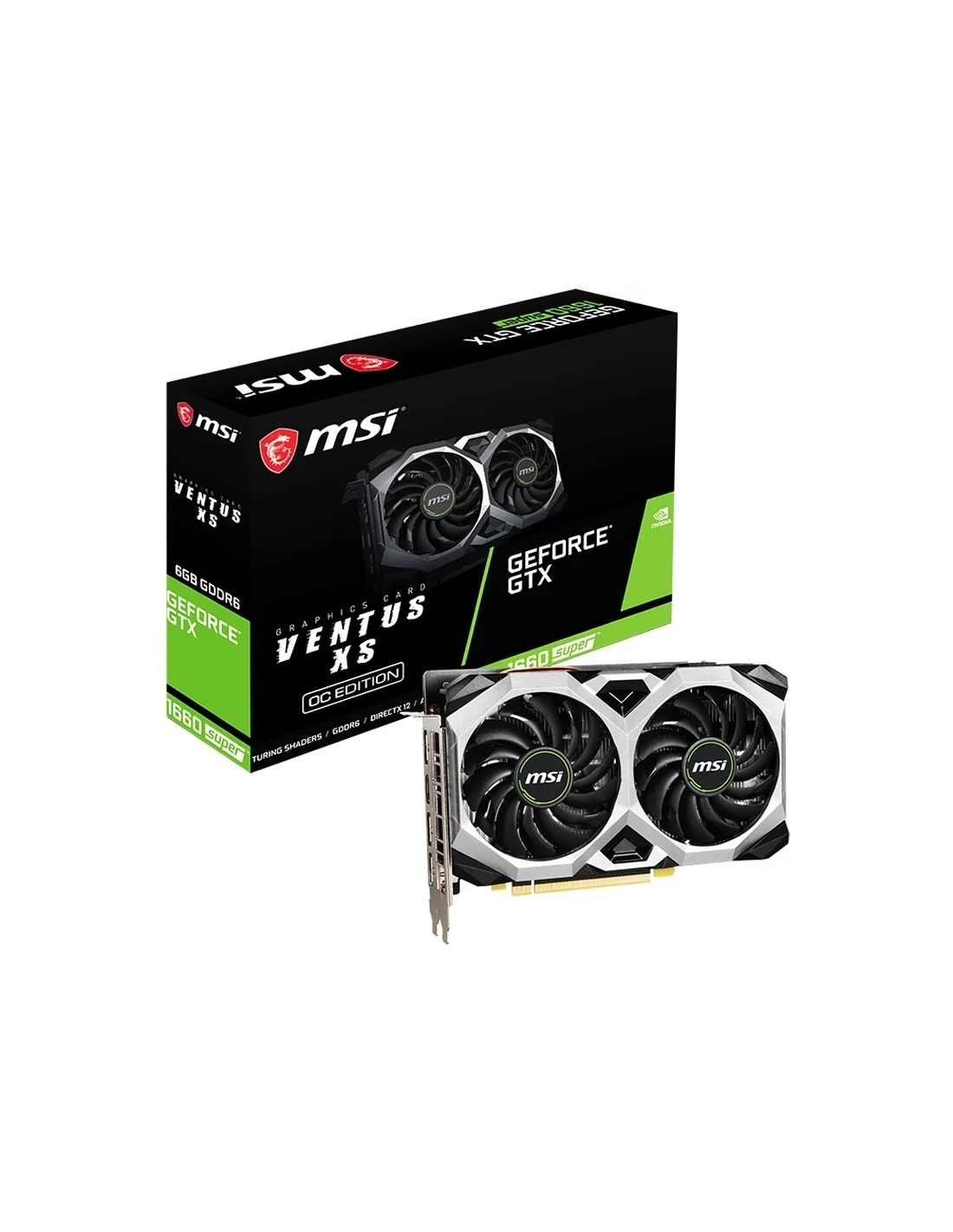 MSI GeForce GTX 1660 Super Ventus XS OC 6GB GDDR6