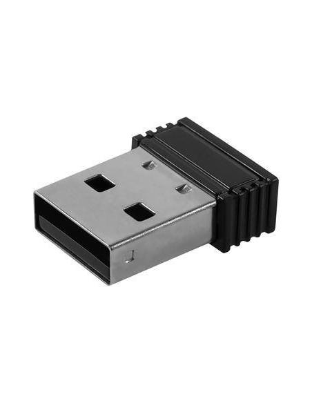 Nilox MOWI1001 Ratón Inalámbrico USB-A 1600DPI Negro
