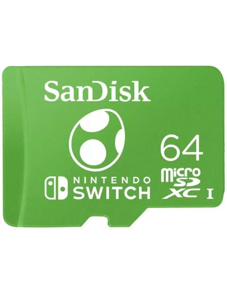 SanDisk Yoshi Edition SDSQXAO064GGN6ZN 64GB MicroSDXC UHS-I