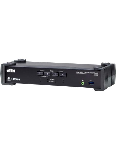 Aten CS1824-AT-G Switch KVM 4 Puertos HDMI/USB Negro
