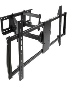 TooQ LP75100TN-B Soporte de Pared Inclinable y Giratorio para TV/Monitor 60"-100" Máx. 80kg Negro-AISATV0164