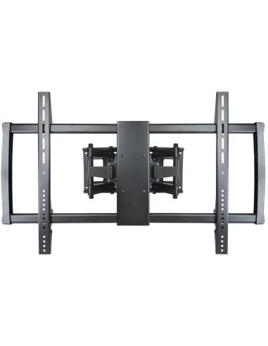 TooQ LP75100TN-B Soporte de Pared Inclinable y Giratorio para TV/Monitor 60"-100" Máx. 80kg Negro
