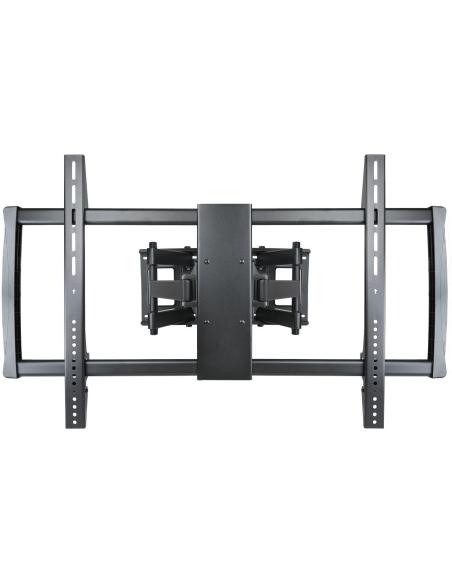 TooQ LP75100TN-B Soporte de Pared Inclinable y Giratorio para TV/Monitor 60"-100" Máx. 80kg Negro