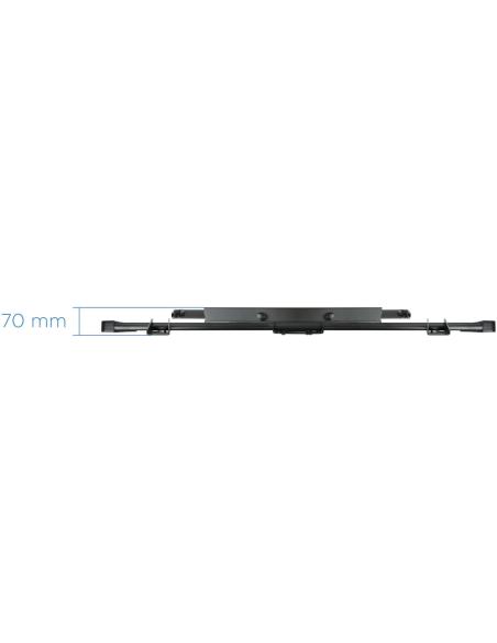 TooQ LP75100TN-B Soporte de Pared Inclinable y Giratorio para TV/Monitor 60"-100" Máx. 80kg Negro
