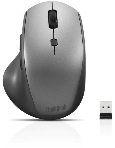 Lenovo Thinkbook Ratón Inalámbrico Gris