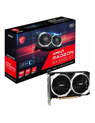 MSI Radeon RX 6500 XT Mech 2X OC 4GB GDDR6