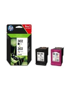 HP 302 Multipack 2 Cartuchos de Tinta Negro + Color-845492