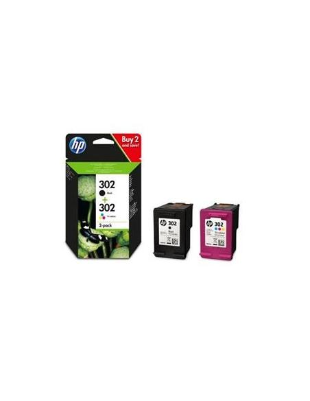HP 302 Multipack 2 Cartuchos de Tinta Negro + Color