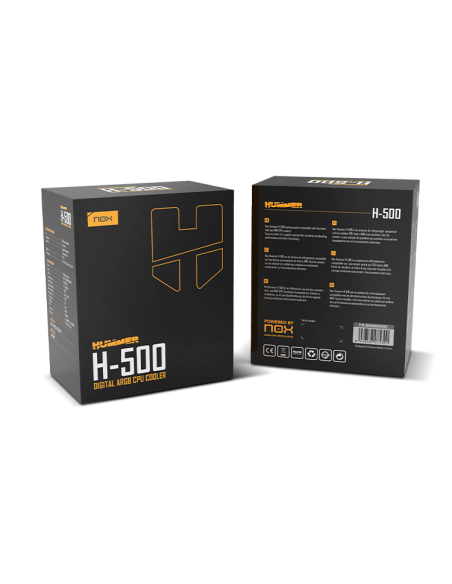 Nox Hummer H-500 ARGB Disipador CPU 120mm