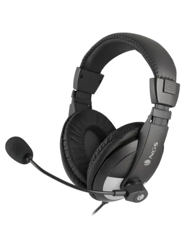 NGS MSX9 Pro Auricular con Micrófono Negro
