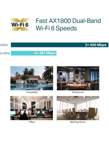 TP-Link EAP610GP-Desktop Punto de Acceso AX1800 WiFi 6