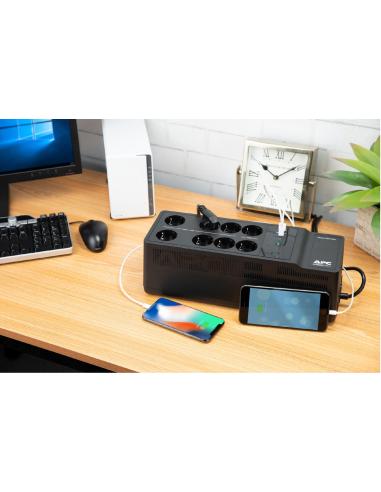 APC BE850G2-GR SAI 850VA 8 x Schucko + 2 x USB