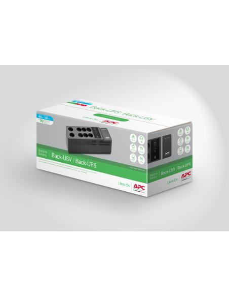 APC BE850G2-GR SAI 850VA 8 x Schucko + 2 x USB