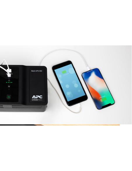 APC BE850G2-GR SAI 850VA 8 x Schucko + 2 x USB