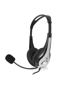 Ewent EW3562 Auriculares con Micrófono Stereo Negro-MAUAMI0658