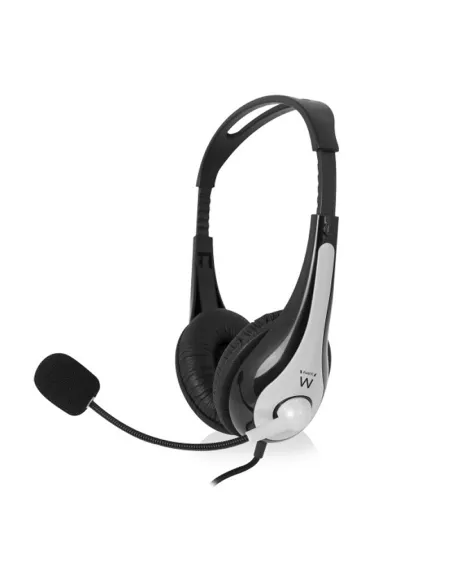 EWENT EW3562 Auriculares + Micrófono Stéreo negro