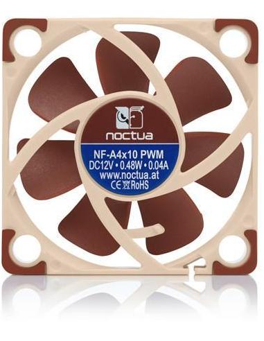 Noctua NF-A4x10 PWM Ventilador Suplementario 40mm Marrón