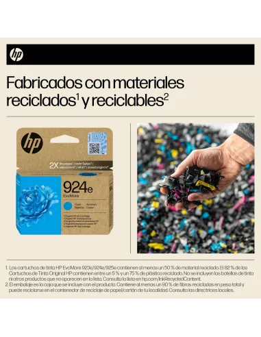 HP EvoMore 924E Cartucho de Tinta Cian