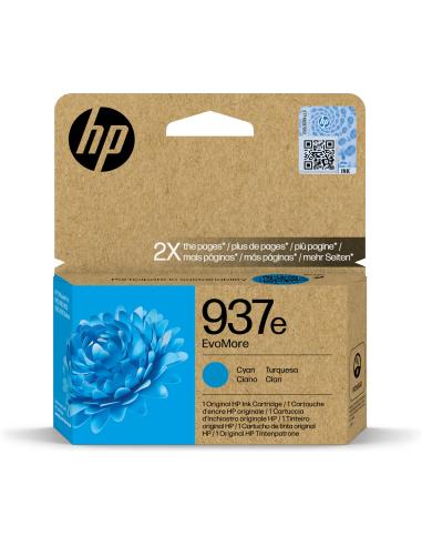 HP 937e 4S6W6NE Cartucho de Tinta Original Cian
