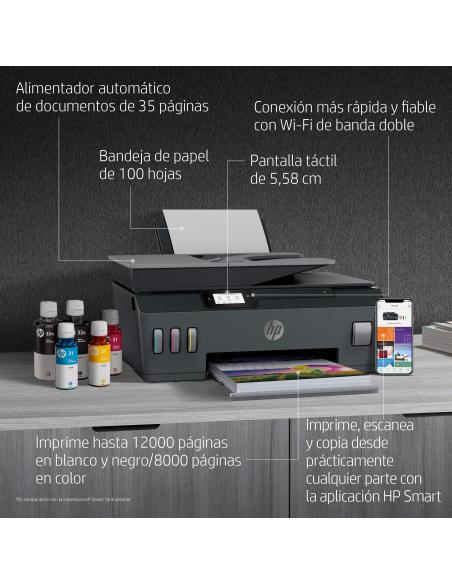 HP Smart Tank Plus 570 Multifunción Color WiFi + 3 Años de Tinta Incluida