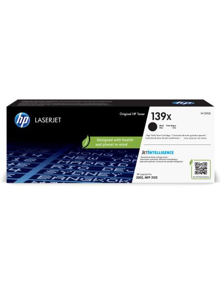 HP LaserJet 139X W1390X Cartucho de Tóner Negro