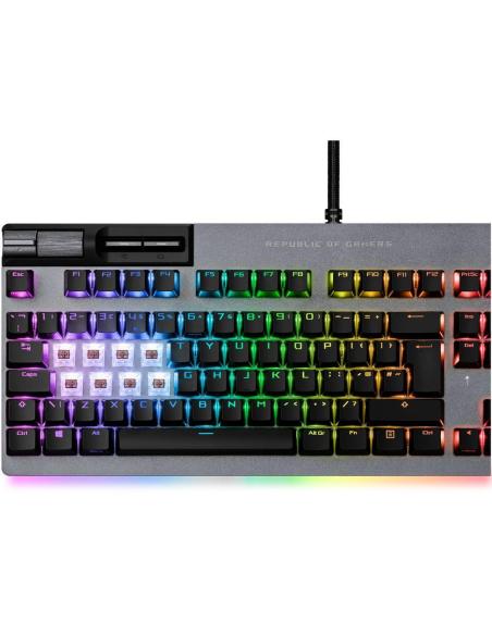 Asus ROG Strix Flare II Animate Teclado Mecánico Gaming RGB Gris