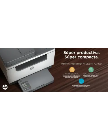 HP Laserjet MFP M234SDN Multifunción Láser Monocromo