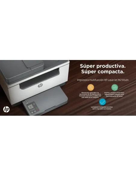 HP Laserjet MFP M234SDN Multifunción Láser Monocromo