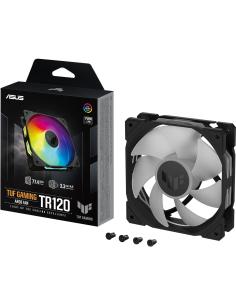 Asus TUF Gaming TR120 ARGB Fan Single Pack Ventilador Suplementario 120mm Negro
