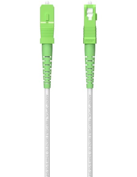 Aisens A152-0617 Cable de Fibra Óptica G.657.A2 100 M Blanco