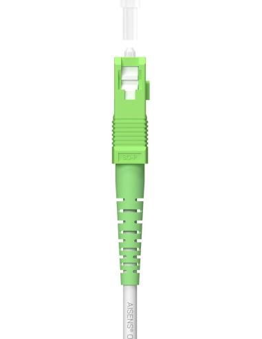 Aisens A152-0617 Cable de Fibra Óptica G.657.A2 100 M Blanco