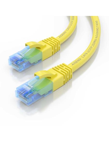 Aisens A135-0836 Cable de Red RJ-45 Cat.6 UTP 3 M Amarillo
