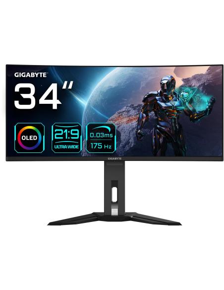 Gigabyte MO34WQC 34" QD-OLED UltraWide QHD 175Hz FreeSync Premium Pro