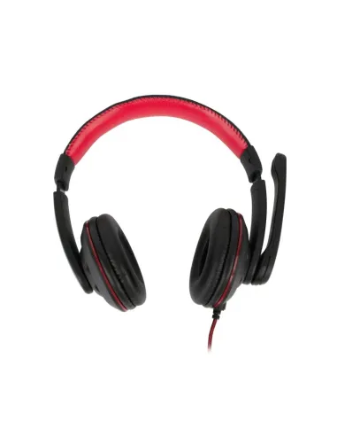 NGS VOX420-DJ Auriculares Negro/Rojo