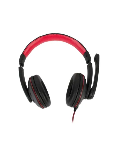 NGS VOX420-DJ Auriculares Negro/Rojo