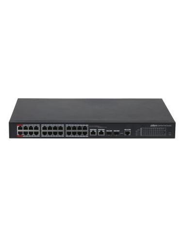 Dahua Poe DH-PFS4226-24ET-360-V3 Switch Gestionado L2 24 Puertos PoE + 2 SFP