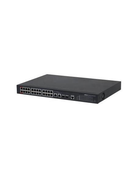 Dahua Poe DH-PFS4226-24ET-360-V3 Switch Gestionado L2 24 Puertos PoE + 2 SFP